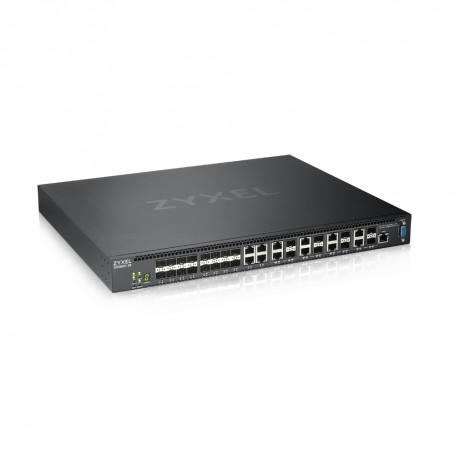 Zyxel XS3800-28 Gestito L2+ 10G Ethernet (100/1000/10000) Nero (XS3800-28-ZZ0101F)