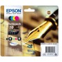 Epson Pen and crossword Multipack Penna e cruciverba 4 colori Inchiostri DURABrite Ultra 16XL (C13T16364022)