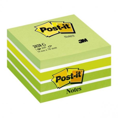 Post-It 2028-G etichetta autoadesiva Verde, Bianco 1 pz (82400)