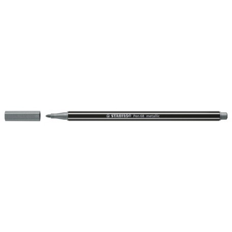 STABILO Pen 68 metallic marcatore Argento 1 pz (68/805)