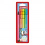 STABILO Pennarello Premium - Pen 68 - Astuccio da 6 - Colori fluo (6806-1)