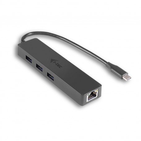 i-tec Advance C31GL3SLIM hub di interfaccia USB 3.2 Gen 1 (3.1 Gen 1) Type-C 5000 Mbit/s Nero (C31GL3SLIM)