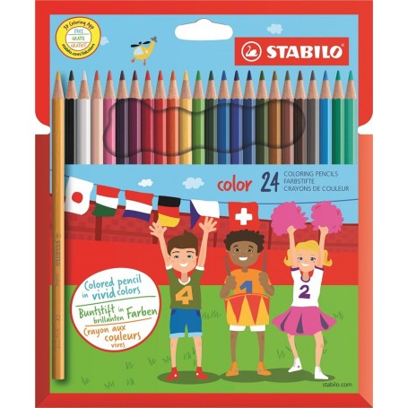 STABILO CF24 PASTELLI COLOR pastello colorato Multi 24 pz (1924/77-11)