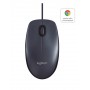 Logitech B100 mouse Ambidestro USB tipo A Ottico 800 DPI (910-003357)