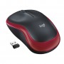 NOTEBOOK MOUSE M185 RED EER2- (910-002240)