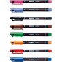 STABILO OHPen universal permanent marcatore permanente Punta del pennello Blu 10 pz (842/41)