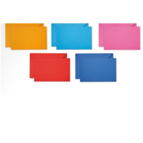 CF100BIGL + 100BUSTE 9X14CM COL ASS (8319A)