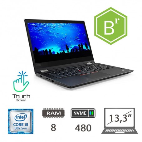 LENOVO X380 YOGA TS I5-8350U/8/NVME480/13,3/W10P B