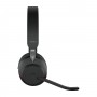 Jabra Evolve2 65, UC Stereo Auricolare Wireless A Padiglione Ufficio USB tipo-C Bluetooth Nero (26599-989-889)