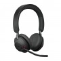 Jabra Evolve2 65, MS Stereo Auricolare Wireless A Padiglione Ufficio USB tipo-C Bluetooth Nero (26599-999-889)