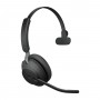 Jabra Evolve2 65, MS Mono Auricolare Wireless A Padiglione Ufficio USB tipo-C Bluetooth Nero (26599-899-899)