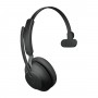 Jabra Evolve2 65, UC Mono Auricolare Wireless A Padiglione Ufficio USB tipo A Bluetooth Nero (26599-889-989)