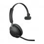 Jabra Evolve2 65, UC Mono Auricolare Wireless A Padiglione Ufficio USB tipo A Bluetooth Nero (26599-889-989)