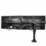 StarTech.com Braccio Articolato per Triplo Monitor fino a 24" - Braccio regolabile in altezza 3 monitor - Acciaio (ARMTRIO)