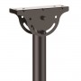 StarTech.com Supporto da soffitto per Televisione a schermo piatto - Multidirezionale - Palo da 2,5m a 2,9m (FPCEILPTBLP)