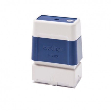 Brother PR1438E6P timbro 14 x 38 mm Blu (PR1438E)