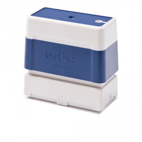 Brother PR2020E6P timbro 20 x 20 mm Blu, Bianco (PR2020EB)