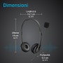 HP Cuffie stereo da 3,5 mm G2 (428K7AA)