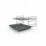 Bosch Serie 4 HXR39AI50 cucina Piano cottura Gas Nero, Acciaio inossidabile A (HXR39AI50)