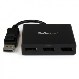 StarTech.com Adattatore multi monitor a 3 porte - Hub DisplayPort 1.2 MST a doppio 4K 30Hz e 1x 1080p - Splitter vi (MSTDP123DP)