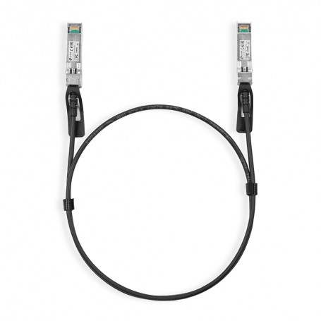 TP-LINK TL-SM5220-1M cavo a fibre ottiche SFP+ DAC Nero (TL-SM5220-1M)
