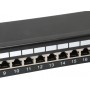 24-PORTS CAT.6 SHIELDED PATCH PANEL (326425)