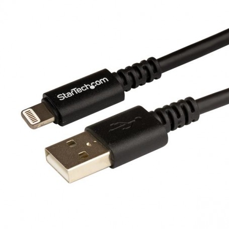 StarTech.com Cavo connettore lungo Lightning a 8 pin Apple a USB per iPhone / iPod / iPad nero 3 m (USBLT3MB)