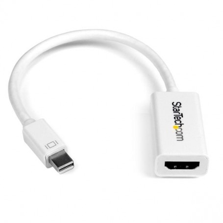 StarTech.com Adattatore mini DisplayPort a HDMI 4k a 30Hz - Convertitore attivo mDP 1.2 a HDMI 1080p per Mac Book A (MDP2HD4KSW)