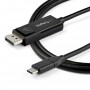 StarTech.com Cavo da USB C a DisplayPort 1.4 da 2m - Cavo 8K 60Hz/4K - Cavo adattatore video bidirezionale da DP  (CDP2DP142MBD)