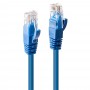 Lindy 48017 cavo di rete Blu 1 m Cat6 U/UTP (UTP) (48017)