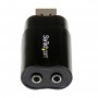 StarTech.com Scheda Audio Esterna Stereo USB 2.0 - Adattatore esterno scheda audio Stereo USB 2.0 a 3,5 mm Jack au (ICUSBAUDIOB)