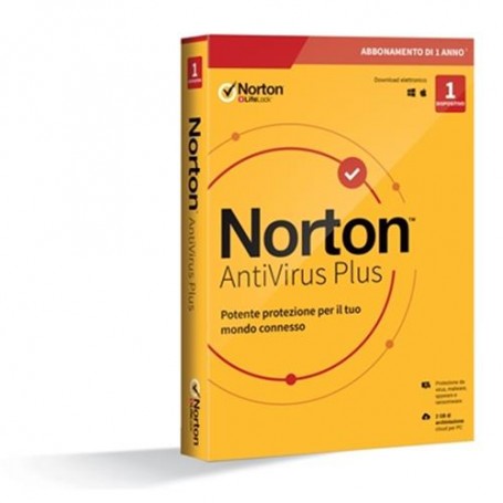 NortonLifeLock Norton AntiVirus Plus 2020 Licenza completa 1 licenza/e 1 anno/i (21397559)