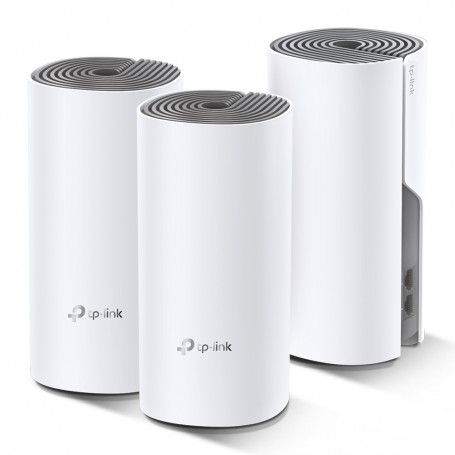 TP-LINK Deco E4 (3-pack) Dual-band (2.4 GHz/5 GHz) Wi-Fi 5 (802.11ac) Bianco, Grigio 2 Interno (DECO E4(3-PACK))