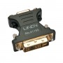 Lindy 41199 adattatore per inversione del genere dei cavi VGA DVI-I Nero, Oro (41199)