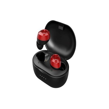 AURICOLARI BLUETOOTH 5.0 LENOVO IPX5 WATER RE QCC3020 CHIPSET RED (HT10 RED)