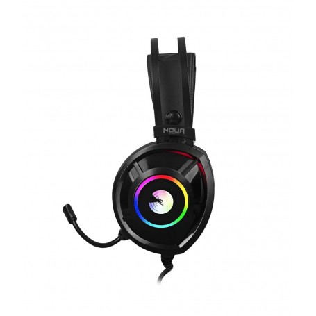CUFFIA C/MICROFONO USB NOUA 7.1 ECHO RGB RAINBOW BLACK (HS0620DR-S50K71U)