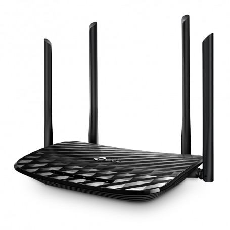 TP-LINK AC1200 router wireless Gigabit Ethernet Dual-band (2.4 GHz/5 GHz) Nero (ARCHER A6)
