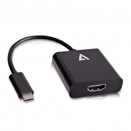 V7 USB-C(m) a HDMI(f) Adattore Nero (V7UCHDMI-BLK-1E)