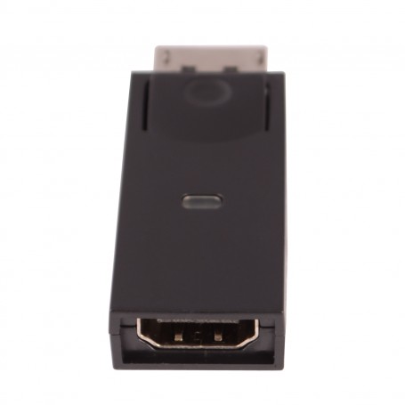 V7 Adaptador negro de vídeo con conector DisplayPort macho a HDMI hembra (ADPDPHA21-1E)