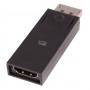 V7 Adaptador negro de vídeo con conector DisplayPort macho a HDMI hembra (ADPDPHA21-1E)