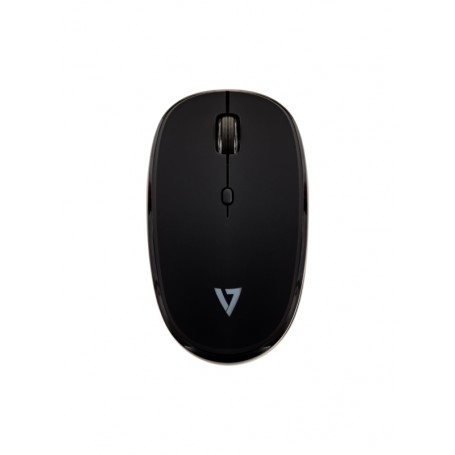 V7 Mouse Bluetooth silenzioso a 4 pulsanti MW550BT con DPI regolabile - nero (MW550BT)