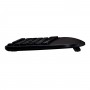 V7 Tastiera, mouse e combinazione con tastierino wireless ergonomici (CKW400IT)