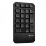 V7 Tastiera, mouse e combinazione con tastierino wireless ergonomici (CKW400IT)