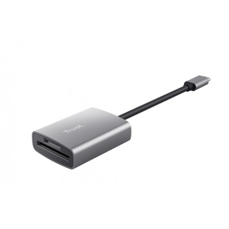 Trust 24136 lettore di schede USB 3.2 Gen 1 (3.1 Gen 1) Type-C Alluminio (24136)