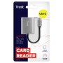 Trust 24136 lettore di schede USB 3.2 Gen 1 (3.1 Gen 1) Type-C Alluminio (24136)