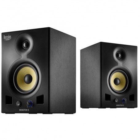 Hercules Monitor 5 2-vie Nero Cablato 80 W (4780905)