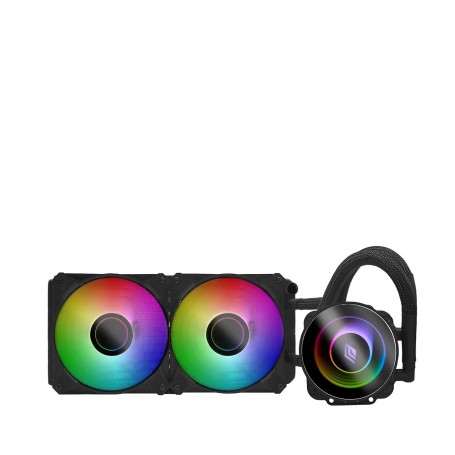 VENTOLA SIBERUS PRO 240 ARGB BLK SK 1700/1200 1*FAN 120MM PWM (LC0422-TP240)