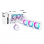 GIGABYTE AORUS WATERFORCE X II 360 ICE Raffreddamento a liquido per CPU AIO - 3x ventole ARGB da 120 mm, LCD a colori, DAISY-CHA