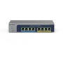 NETGEAR MS108EUP Non gestito L2/L3 2.5G Ethernet (100/1000/2500) Supporto Power over Ethernet (PoE) Grigio (MS108EUP-100EUS)