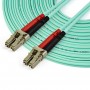 StarTech.com Cavo Fibra Ottica patch Multimodale LC a LC Duplex 50/125 OM4 - 10m (450FBLCLC10)